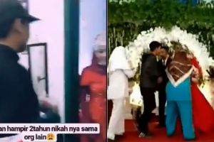 Pulang dari merantau, pria ini 'disambut' pernikahan pacarnya