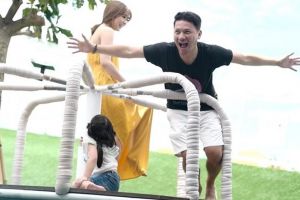 6 Momen seru liburan Gisel & Gading Marten bareng Gempi di Bali