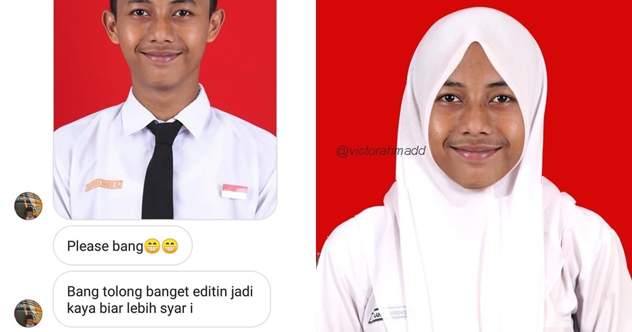 10 Editan foto orang pengen ganteng ini kocak, hasilnya ngeselin