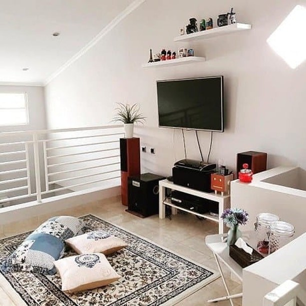 20 Ide desain  ruang  keluarga minimalis bikin rumahmu jadi 