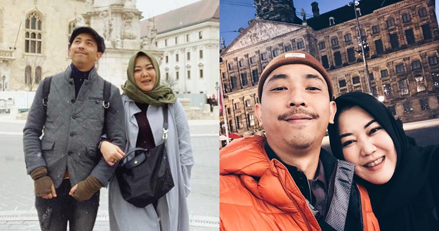 11 Potret bulan madu Risa Saraswati & suami di Eropa, cari drakula