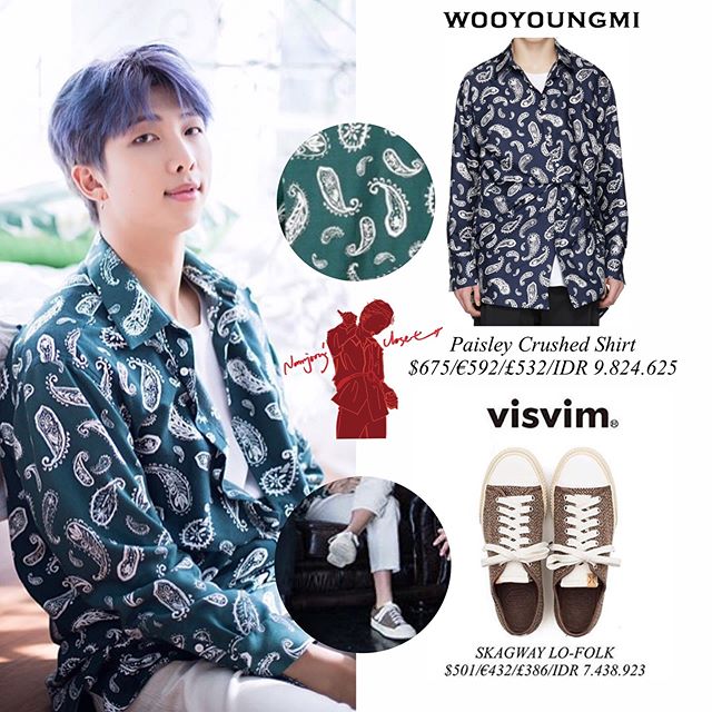 10 Kemeja member BTS ini harganya selangit, ada yang Rp 36 juta