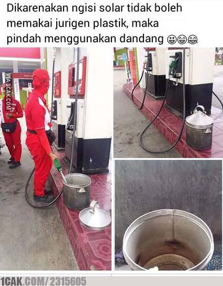 12 Foto lucu orang mengikuti petunjuk di tempat umum ini kocak