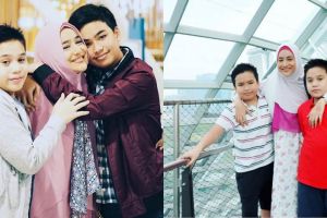 10 Potret Cindy Fatikasari dan anak kembarnya, bak teman sebaya
