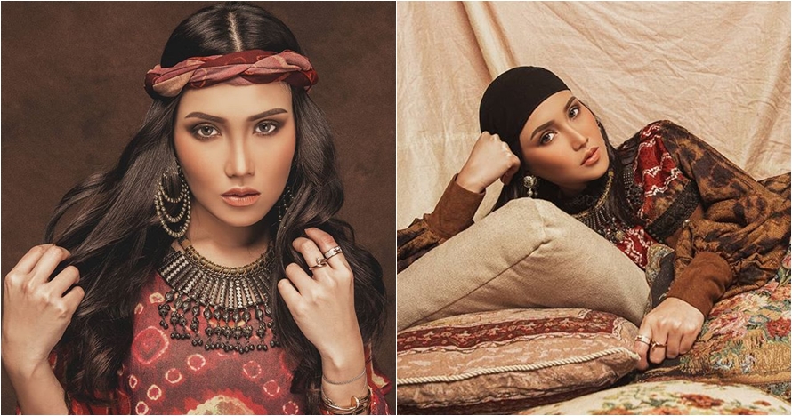 5 Pemotretan Ayu Ting Ting Jadi Bohemian Girl, bikin terpesona