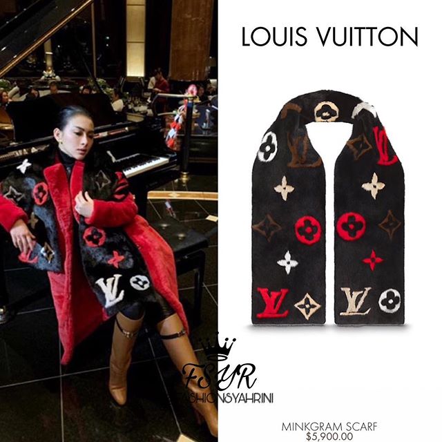 Harga 10 syal Syahrini saat berlibur, ada yang Rp 85 juta