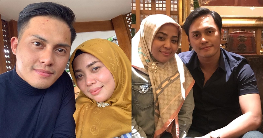 10 Momen kemesraan Muzdalifah & tunangannya, beda usia 15 tahun