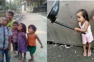 11 Foto lucu anak-anak lagi narsis, bikin susah nahan tawa