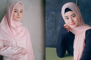 Hapus foto tak berhijab, ini 9 pesona Dinda Hauw tampil berjilbab