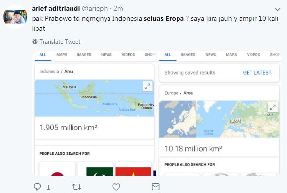 10 Meme lucu 'Indonesia seluas benua Eropa' ini menggelitik abis