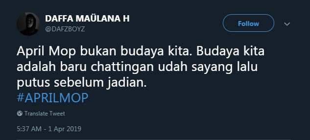 10 Cuitan lucu 'April Mop bukan budaya kita' ini ngeselin abis