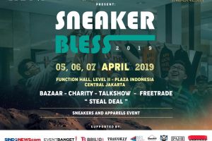 Mau bergaya sambil beramal? Yuk, ke Sneaker Bless 2019 aja!