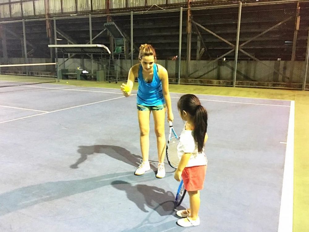 8 Potret Mikhayla anak Nia Ramadhani olahraga, aksinya bikin gemes