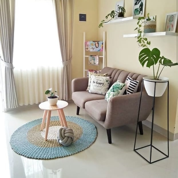 25 Desain ruang  tamu  minimalis terbaik bikin rumah makin 