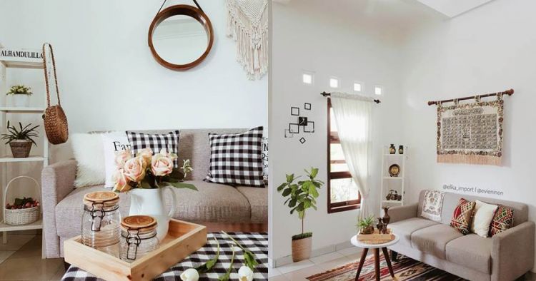 25 Desain  ruang  tamu  minimalis  terbaik bikin rumah makin 