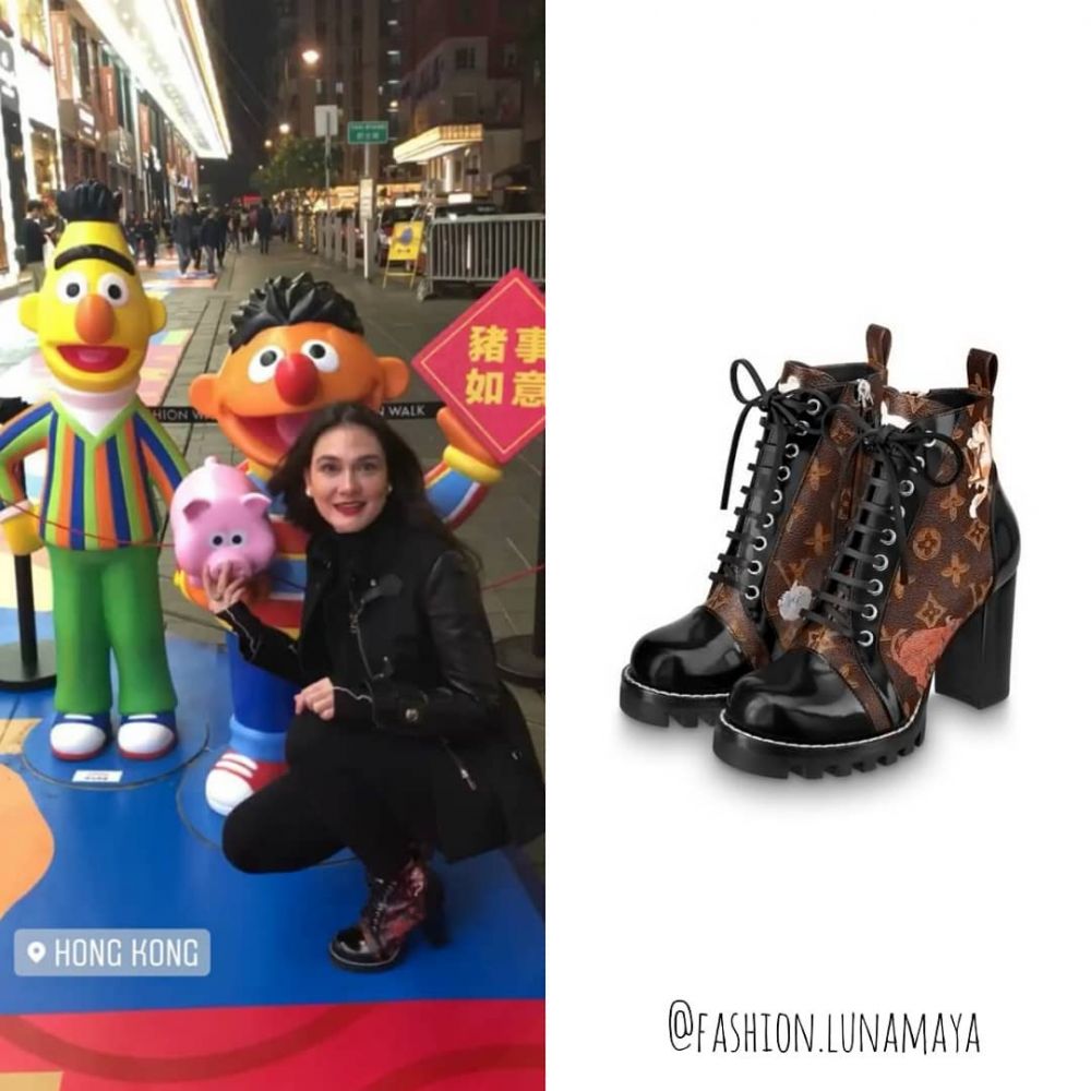 10 Sepatu boots Luna Maya ini harganya fantastis, ada Rp 27 juta