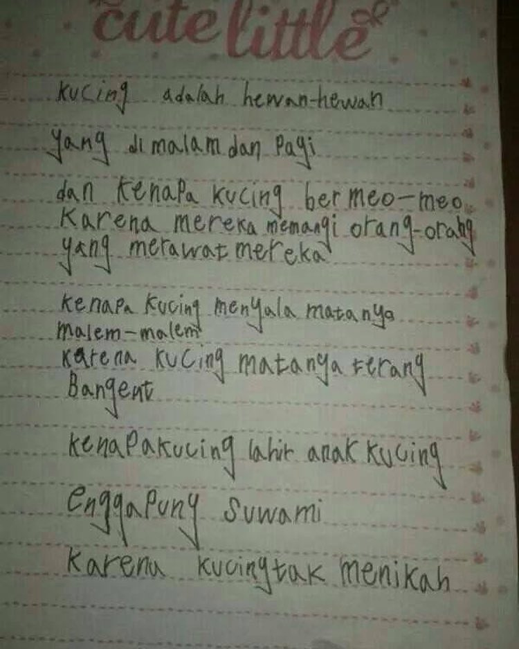 11 Puisi lucu anak-anak ini absurdnya bikin susah nahan tawa