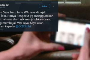 WhatsApp Imelda Demokrat diretas, kirim gambar porno ke grup