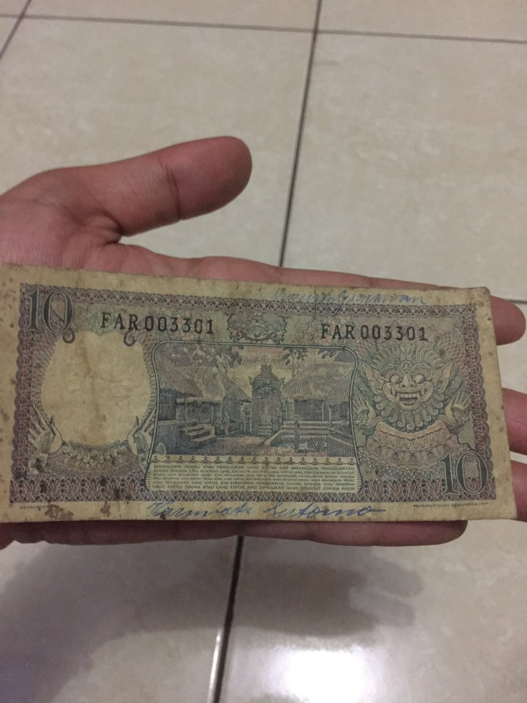 10 Potret penampakan uang rupiah tahun 60-an, koleksi mahal nih