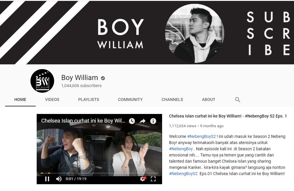 5 Seleb ini punya subscribers YouTube lebih dari 1 juta