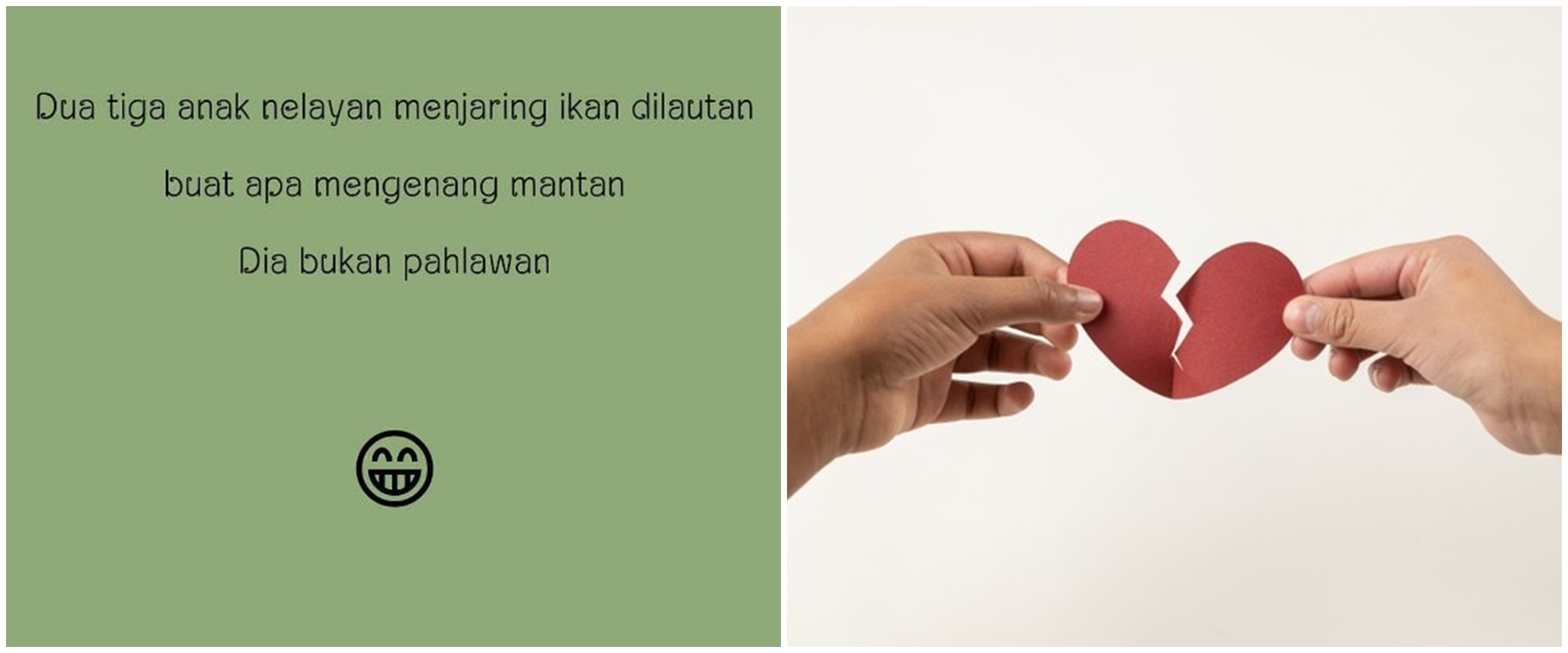 75 Pantun lucu mantan ngajak balikan, ngeselin tapi bikin ngakak