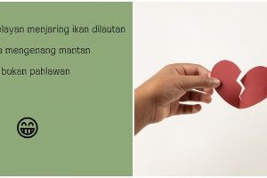 75 Pantun lucu mantan ngajak balikan, ngeselin tapi bikin ngakak