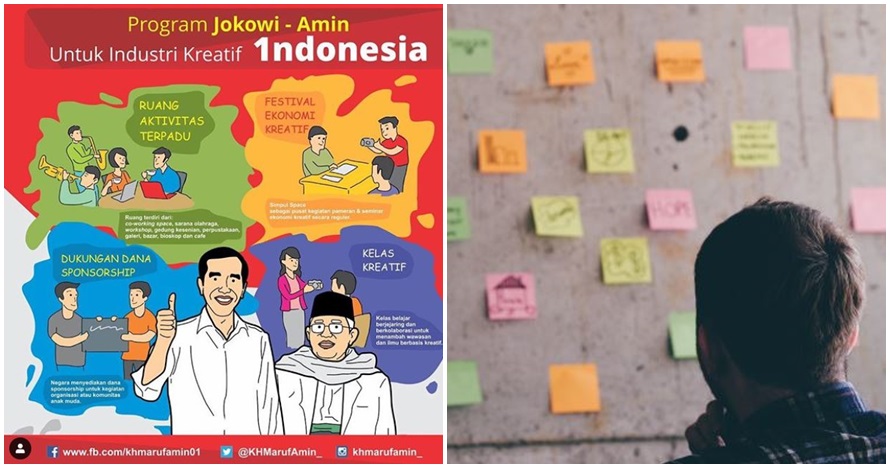 4 Janji Jokowi-Ma'ruf untuk industri kreatif 