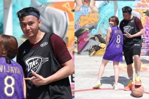 8 Momen Gisella dan Wijaya Saputra main basket, mesra abis