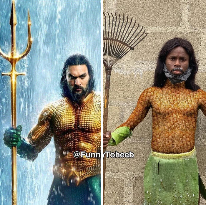 15 Cosplay low budget tiru seleb Hollywood ini absurd abis