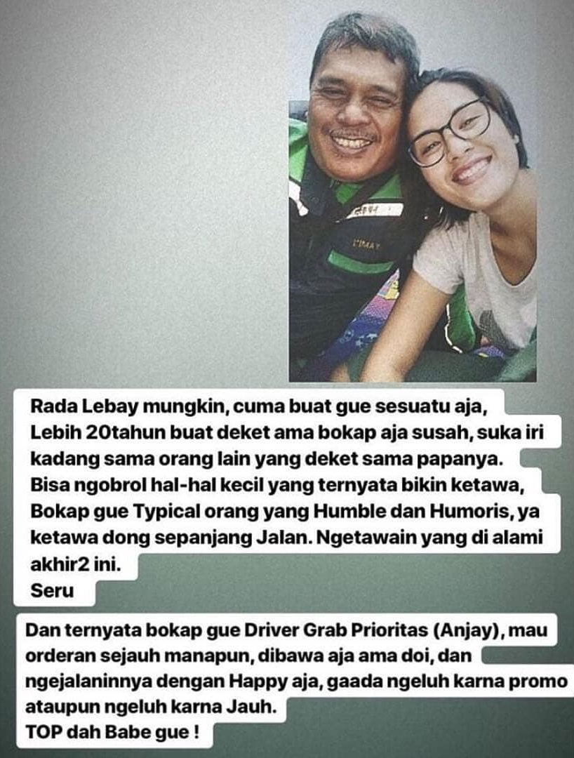 Kisah pertemuan anak dan ayah usai 20 tahun pisah berkat ojek online