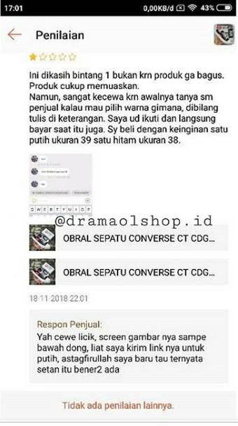 10 Alasan pembeli beri bintang satu online shop ini bikin kesel