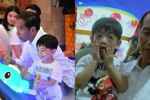 Momen Jan Ethes gangguin Jokowi saat jumpa pers ini bikin gemes