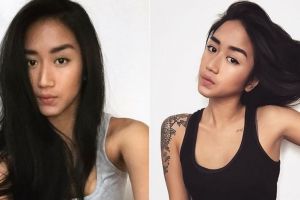 Aksi ekstrem chef Renatta Moeloek potong rambut pakai pisau