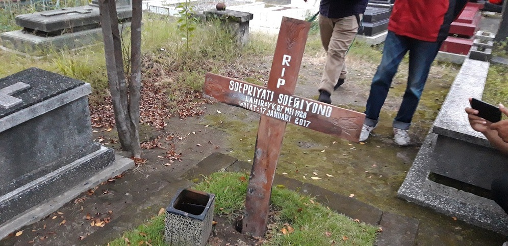 Cerita miris perusakan nisan di Makam Bethesda Mrican Jogja