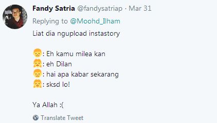 10 Cuitan lucu 'eh kamu belum tidur' ini endingnya kocak abis