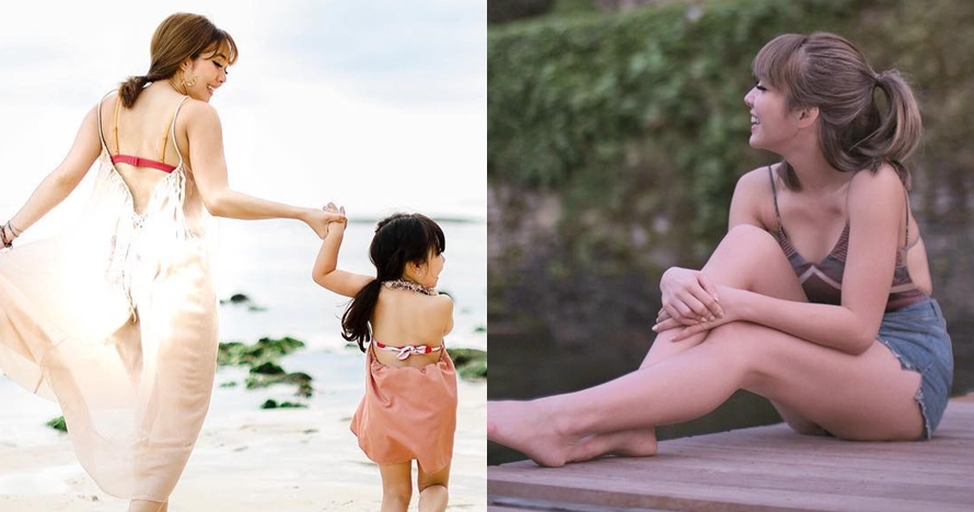 7 Gaya Gisella dengan swimwear ini bikin aura cantiknya nambah