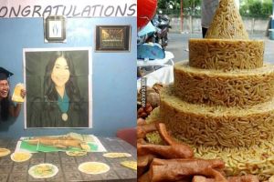 10 Foto lucu syukuran low budget ini kreatif banget