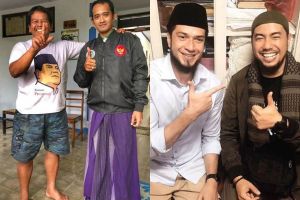 17 Potret bukti beda pilihan capres tetap berteman, rukun terus