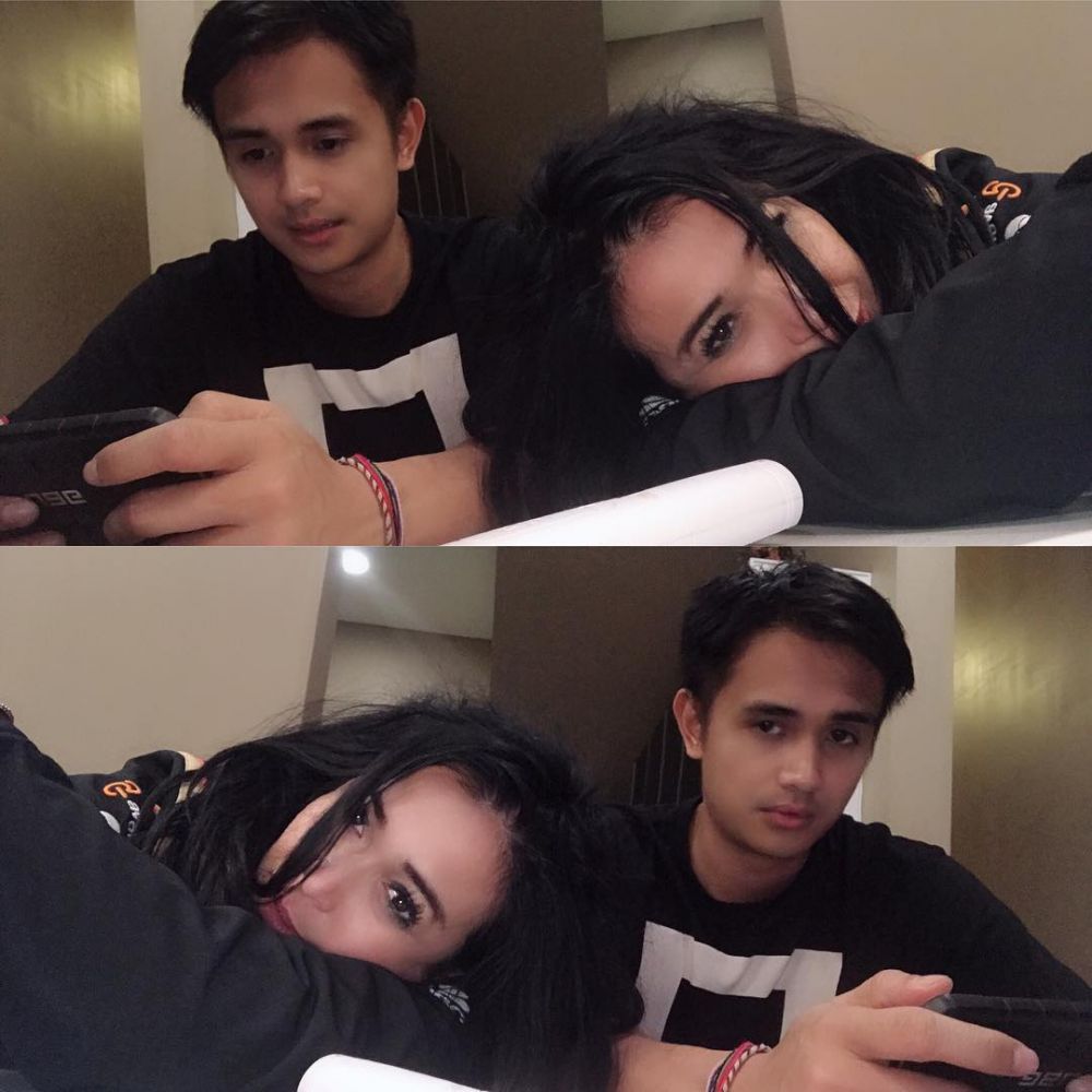 11 Potret kebersamaan Ajun Perwira & kekasih, terpaut usia 17 tahun