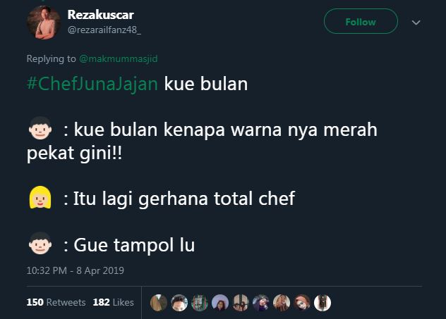 10 Cuitan lucu kalau Chef Juna jajan ini bikin susah nahan tawa