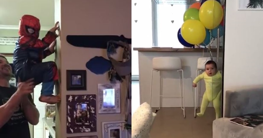 10 Video lucu ayah momong anak, kreativitasnya nggak ada lawan