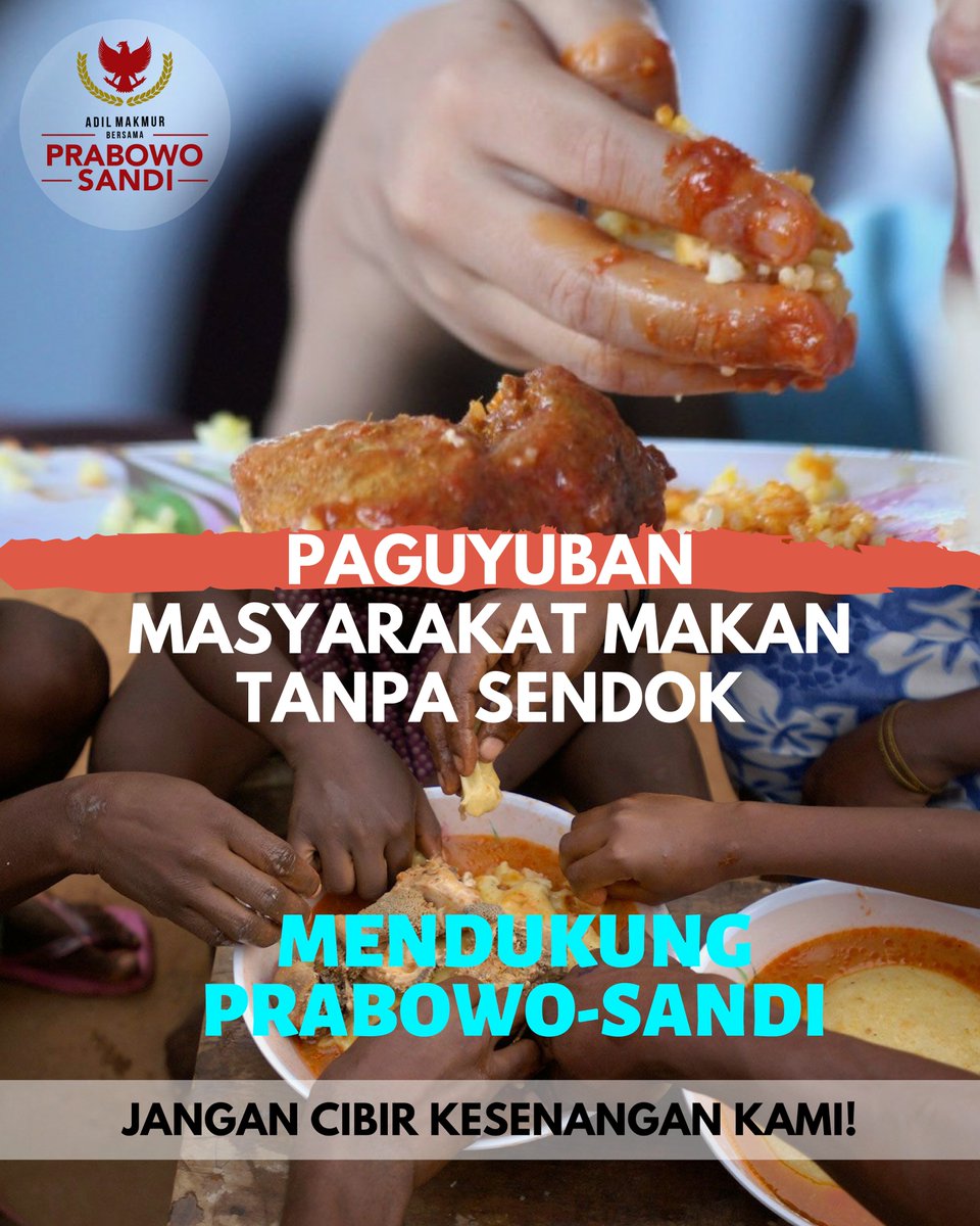 10 Nama komunitas pendukung Prabowo dan Jokowi ini unik banget