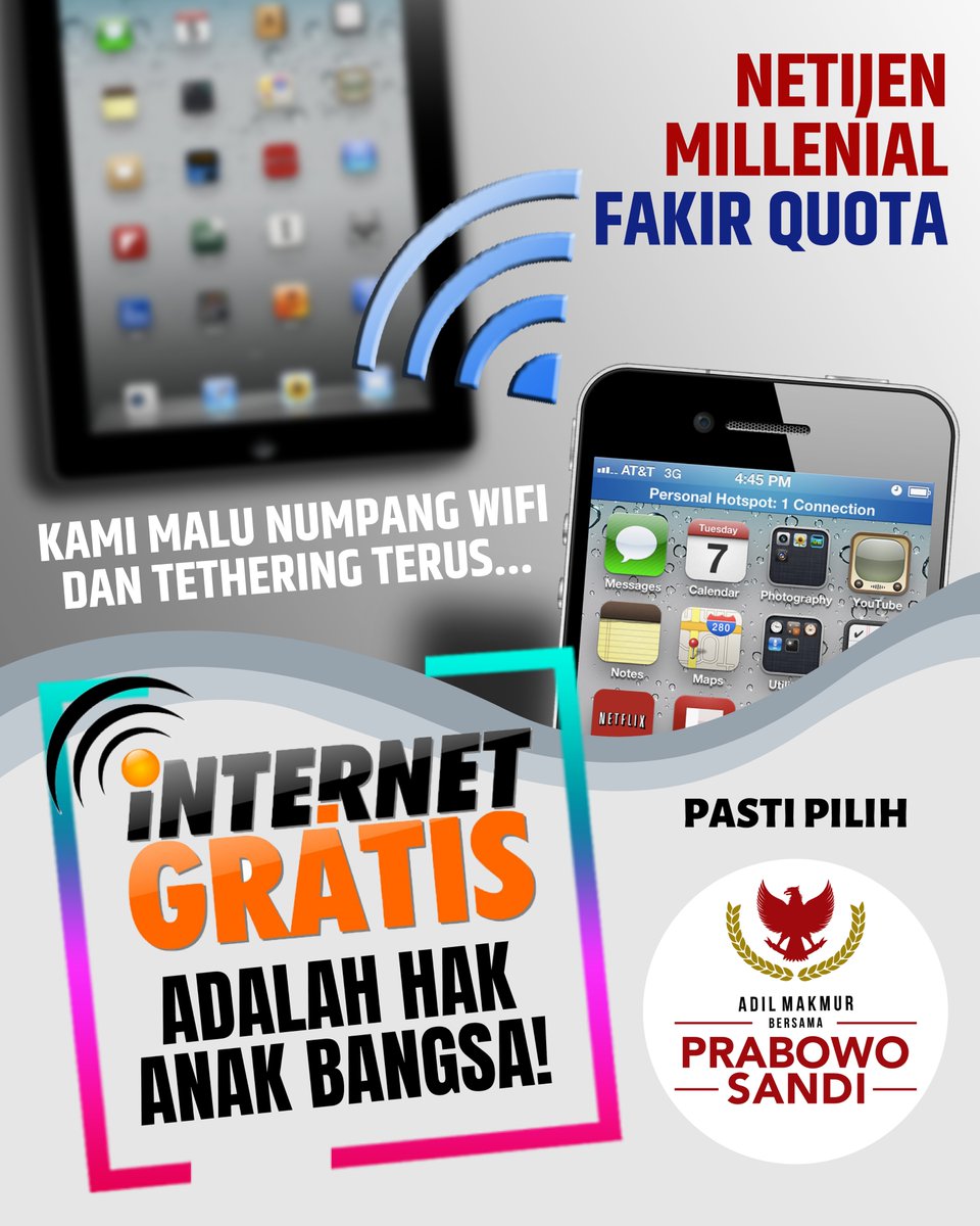 10 Nama komunitas pendukung Prabowo dan Jokowi ini unik banget