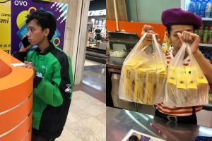 8 Porsi orderan makanan dibatalkan, kisah ojek online ini bikin iba