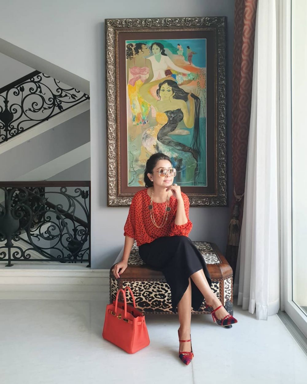 11 Potret sudut rumah Mayangsari, mewah dan klasik