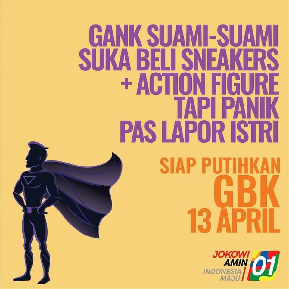 15 Quote kampanye pendukung Jokowi-Ma'ruf Amin ini kocak abis