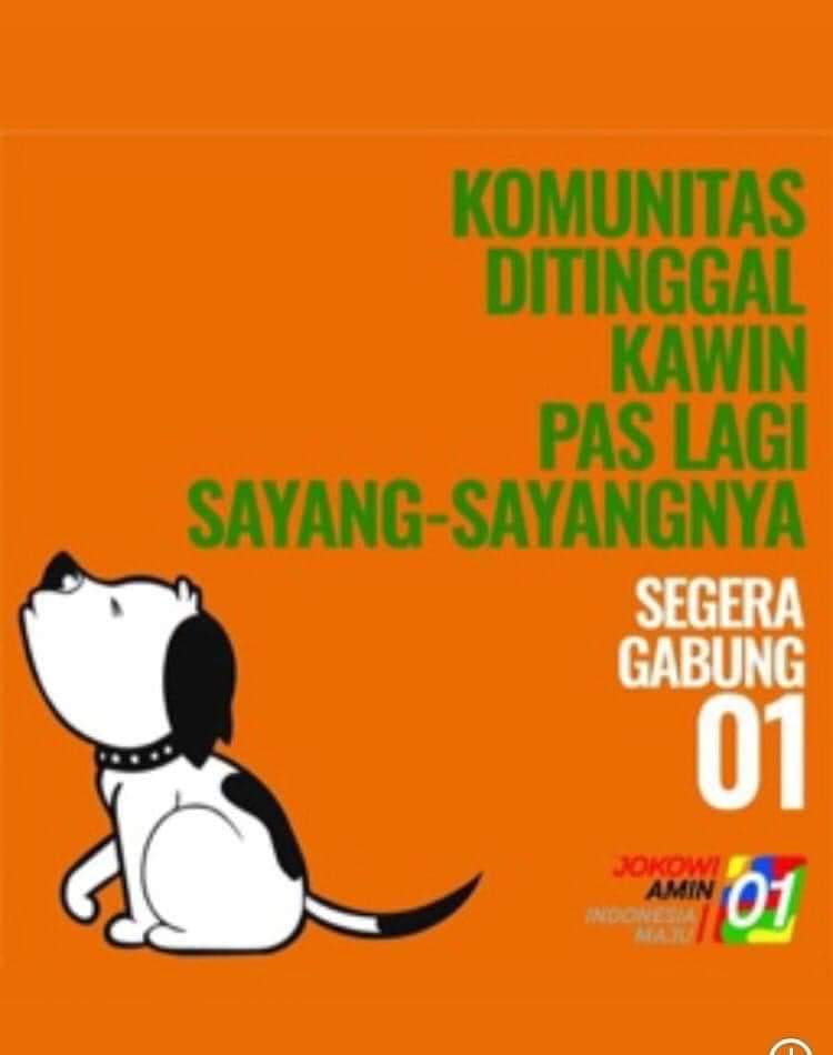 15 Quote kampanye pendukung Jokowi-Ma'ruf Amin ini kocak abis