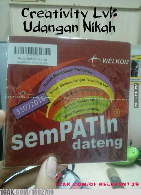 12 Desain undangan pernikahan zaman now ini kreatif abis