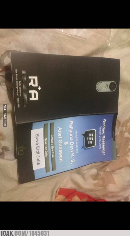 12 Desain undangan pernikahan zaman now ini kreatif abis