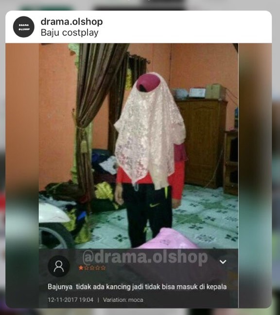 10 Review pelanggan online shop saat coba barang ini bikin ngakak